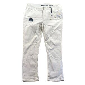 NWT Wallflower Women Jeans Size 15 White Denim Luscious Curvy Fit Stretch Casual